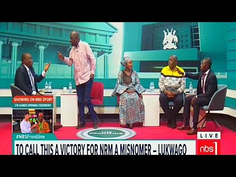 Full Video of Ofwono Opondo slapping Lord Mayor Erias Lukwago during nbs frontline