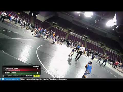 80 Lbs Round 2 - Cruz Lucero, Team Pueblo Wrestling Vs Willy Goss, Moses Lake Wrestling Club 390d