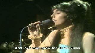 For All We Know - Carpenters (Live with Lyrics)