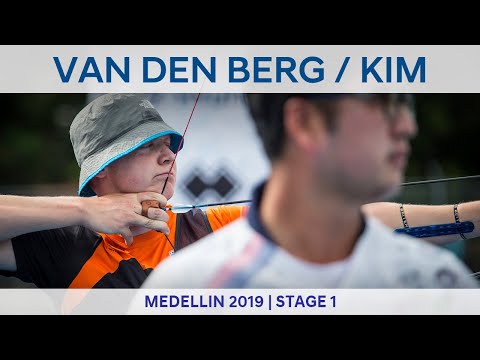 Sjef Van Den Berg v Kim Woojin – recurve men bronze | Medellin 2019 World Cup S1