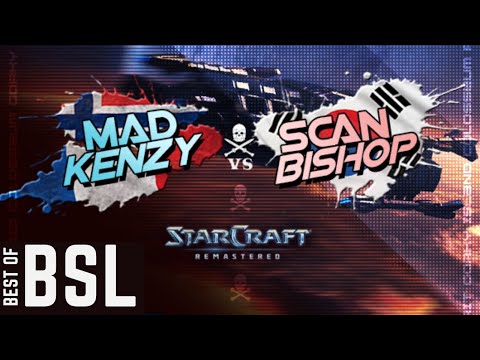 2v2 Showmatch #1, Game 2 - Scan (T) & BishOp (Z) vs MadiNho (R) & KenZy (R) - StarCraft Remastered