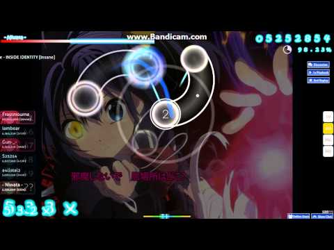 Osu! Black Raison d'etre - INSIDE IDENTITY [ Insane ]  - Niwata -