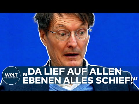 KARL LAUTERBACH: Fehler in der Corona-Pandemie? "Da lief auf allen Ebenen alles falsch"