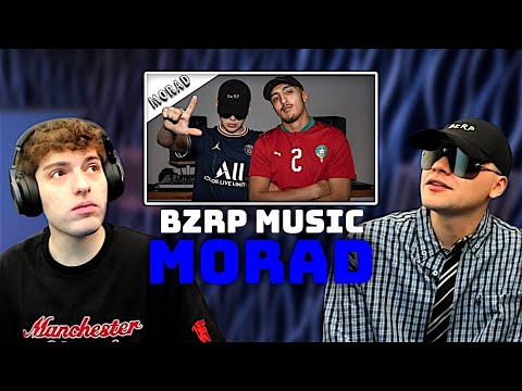 DAVO REACCIONA con BIZARRAP a la MUSIC SESSION de MORAD
