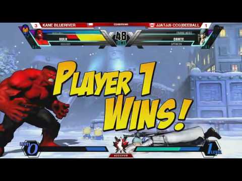 UMVC3 FT15 Canada Cup - KaneblueRiver Vs Beeball First To 15 KBR