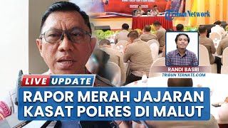 Wakapolda Malut Instruksikan Perbaikan Layanan seusai Rapor Merah Diterima Jajaran Kasat