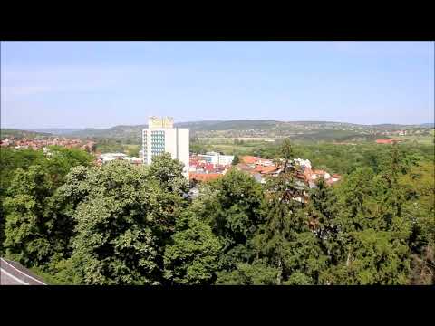 Венгрия. Панорама Хевиза с балкона отеля Ensana Thermal Hévíz.