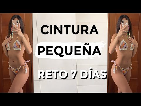 EJERCICIOS PARA CINTURA! Rutina Para Cintura Pequeña! *RETO 7 DÍAS*