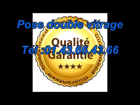comment poser double vitrage