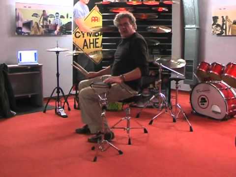 Drum-O-Meter - Wie funktioniert es? - Die richtige Körperhaltung