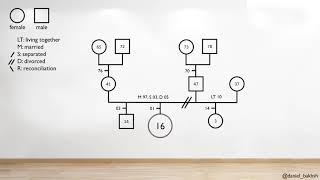 How to draw a genogram
