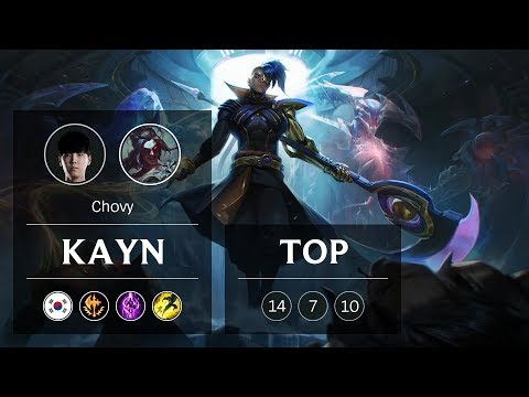 Kayn Top vs Karthus - KR Challenger Patch 9.1