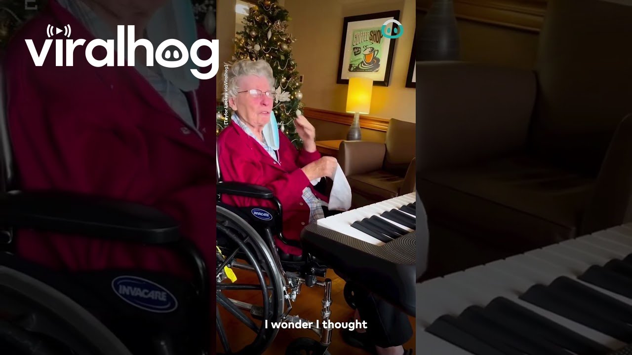 Retired Piano Teacher Gifted New Instrument || ViralHog