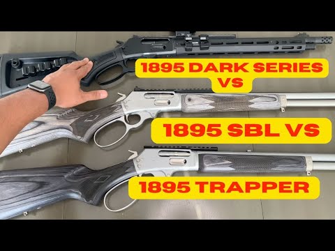 Choosing Your First Marlin 1895 – Dark Series vs Trapper vs SBL