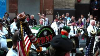 FDNY Emerald Society Pipes and Drums at O'Hara