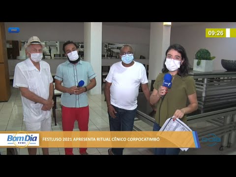Festluso 2021 apresenta ritual cênico corpocatimbó 23 11 2021