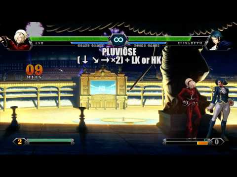 KOF XIII ASH CRIMSON MOVES (CONSOLE VERSION)