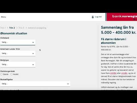 Lån penge og få dem med det samme. Se hvordan i denne guide til Bank Norwegian
