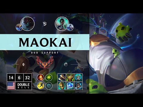Maokai Support vs Karma - NA Grandmaster Patch 14.13