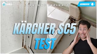Kärcher SC5 Dampfreiniger EasyFix Test | 20 Jahre alte Dusche reinigen - ACHTUNG ekelig!