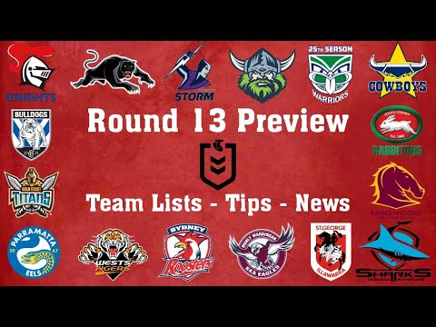 NRL Round 13 Preview 2020