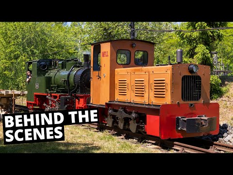 German Field Railway in Leipzig Lindenau 800mm Gauge Railway