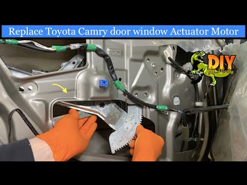 Replace Toyota Camry rear window actuator motor 1997-2007