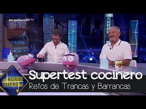 El zasca de Karlos Arguiñano a los críticos gastronómicos en el test de las hormigas - El Hormiguero