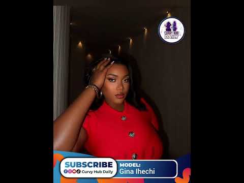 4K] Фигуристая модель Instagram ✅ Джина | Вики и биография о бодипозитиве |