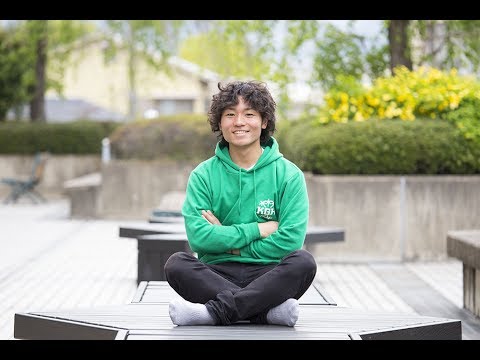 【京都外大】KUFS PEOPLE 岡村友希さん（英米語学科３年）