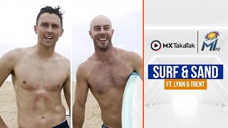 Surfing with Trent & Lynn | ट्रेंट और लिन की सर्फ़िंग | IPL 2021