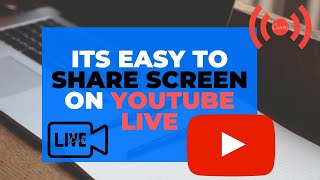 🔴how to Live Stream computer Screen on Youtube