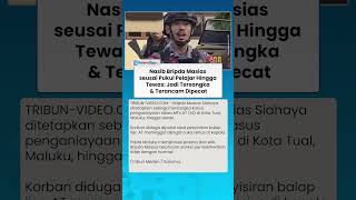 PUKUL SISWA HINGGA TEWAS! Nasib Bripda Masias di Ujung Tanduk: Jadi Tersangka & Terancam Dipecat