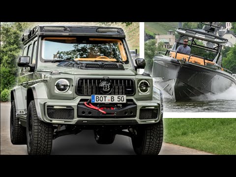 Brabus 800 4x4² Stealth Green Based On Mercedes AMG G 63 4x4²