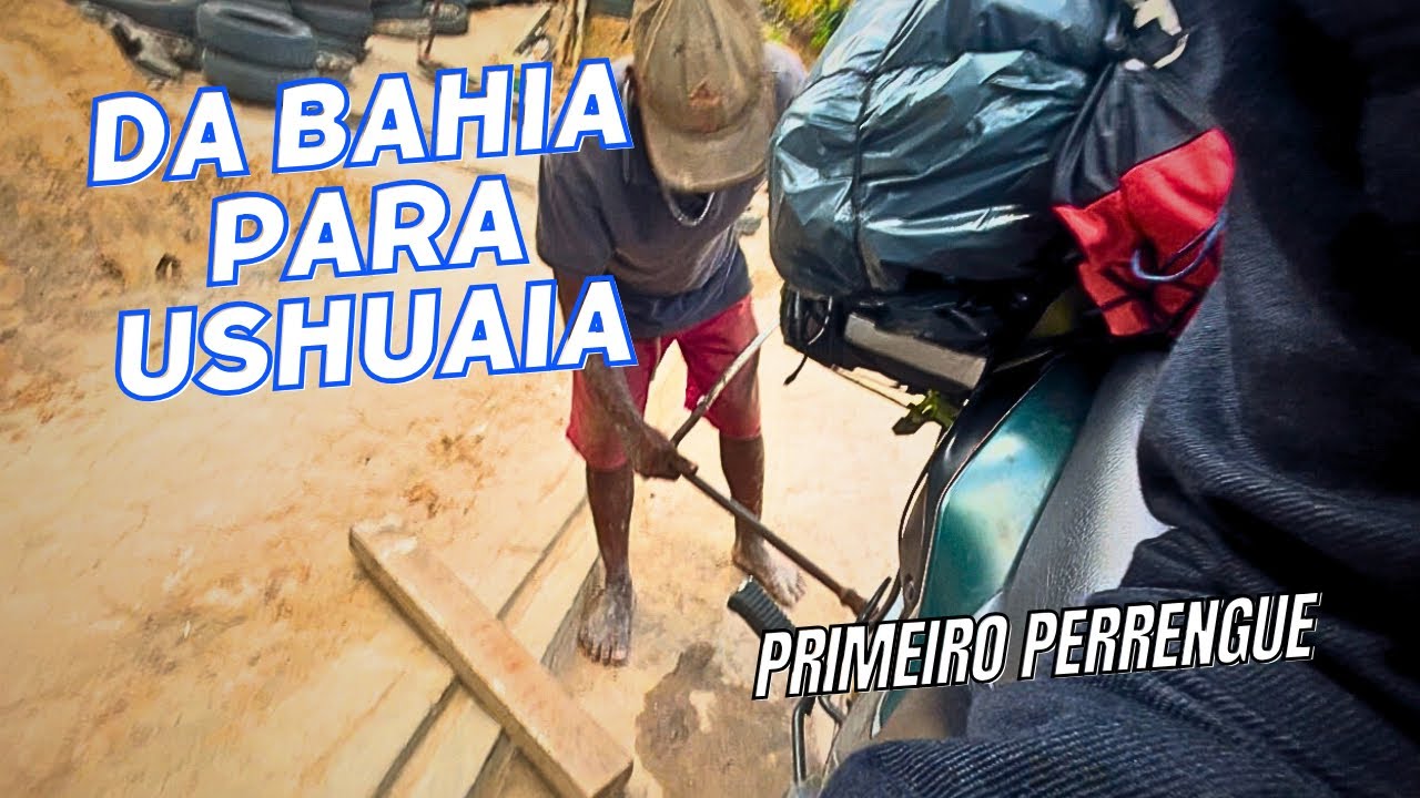 O primeiro dia saindo da Bahia a caminho do Ushuaia, e já começou o perrengue