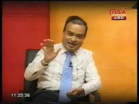 Max TV interview with Mr. Niranjan De Silva - positive thinking and motivation - Part 1