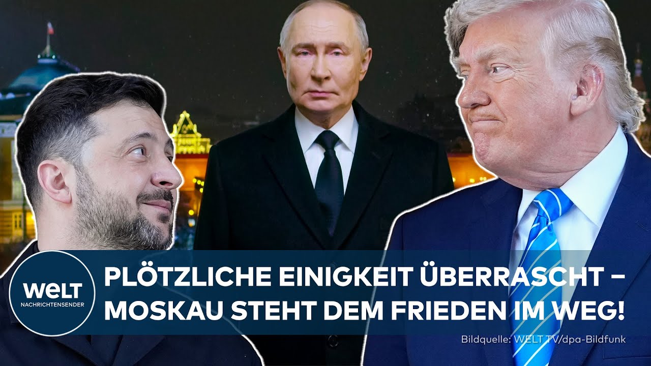 UKRAINE-KRIEG: Problem für Wladimir Putin ‒ Donald Trump glaubt Kreml-Machthaber nicht mehr