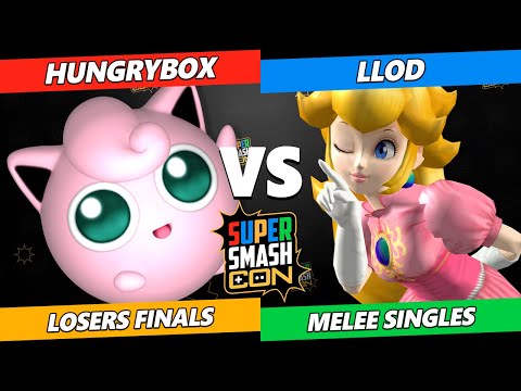 SSC 2022 Losers Finals - lloD (Peach) Vs. Hungrybox (Jigglypuff) Smash Melee Tournament