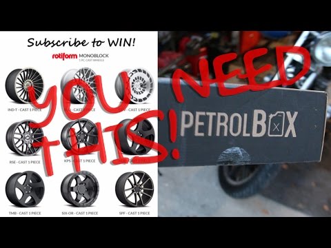 MY PETROL BOX and FREE ROTIFORM WHEELS!!!