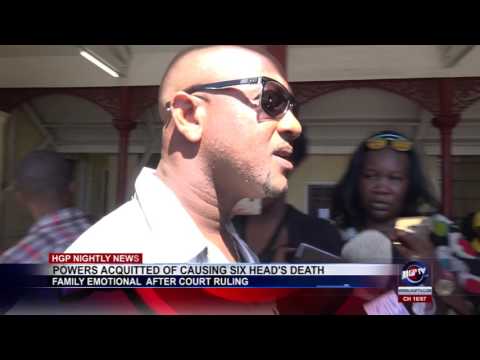 POWERS ACQUITTED OF CAUSING SIX HEAD'S DEATH