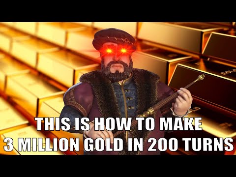 How To Make 3 Million Gold In 200 Turns - Dec 2021 Challenge RESULTS (Deity Civ 6)