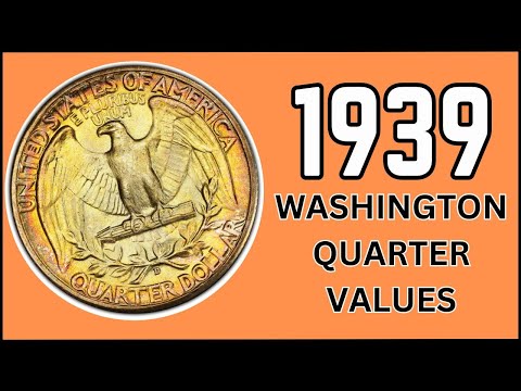 How much is a 1939 Quarter Worth? Washington Silver Quarters (1932 - 1964)