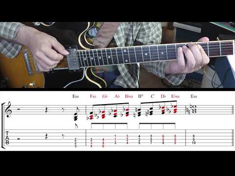 Chord Melody: The Displaced Concept by G Van Eps #1
