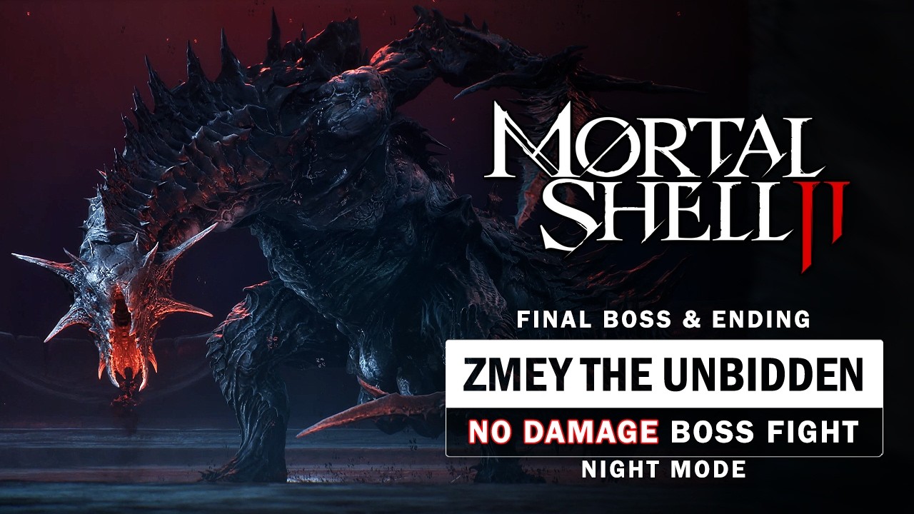 Mortal Shell 2 - Zmey, the Unbidden Boss Fight (No Damage / Night Mode) - Final Boss & Ending