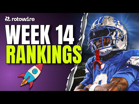 Thumbnail for Week 14 Fantasy Football Rankings (Starts and Sits Included)