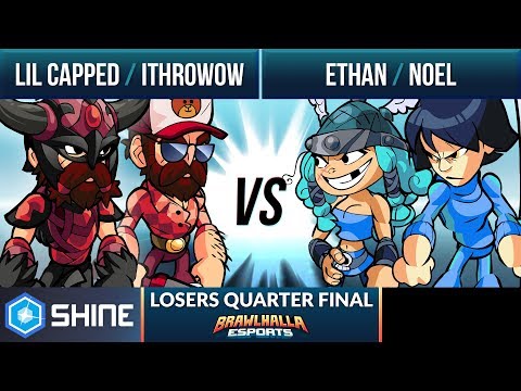 Lil Capped & Ithrowow vs noeL & Ethan - Losers Quarter Final - Shine 2019 2v2