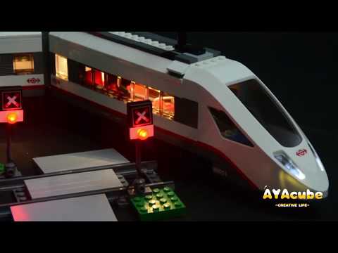 LEGO Trains High speed Passenger 60051 LED Light Kit  AYAcube