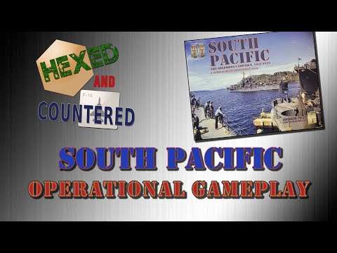 South Pacific (Second World War At Sea) - Operational Gameplay Example