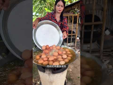 油锅着火，为了拍视频差点连房子都烧了 #油锅着火 #消防知识 #油炸