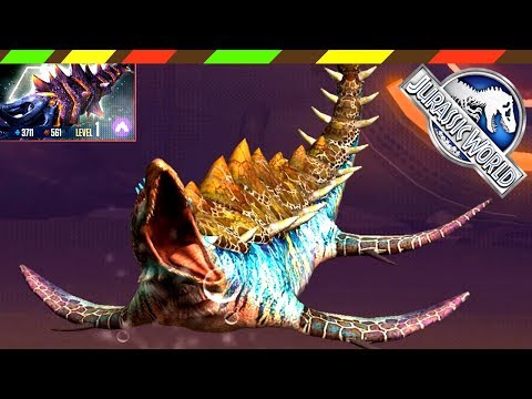 DUNKLEOSAURUS, LEPTOSTEGA vs KRAKEN 18 | Jurassic World The Games | Khủng Long Bạo Chúa Chiến Đấu 99